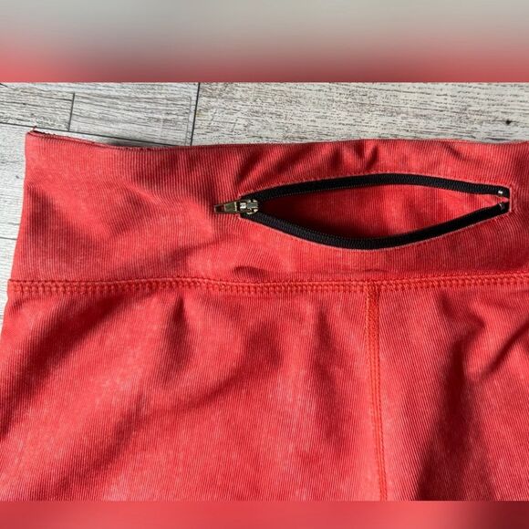 Retro, Upcycled, Upside Down Smiley, Active Micro Shorts - Picture 8 of 13